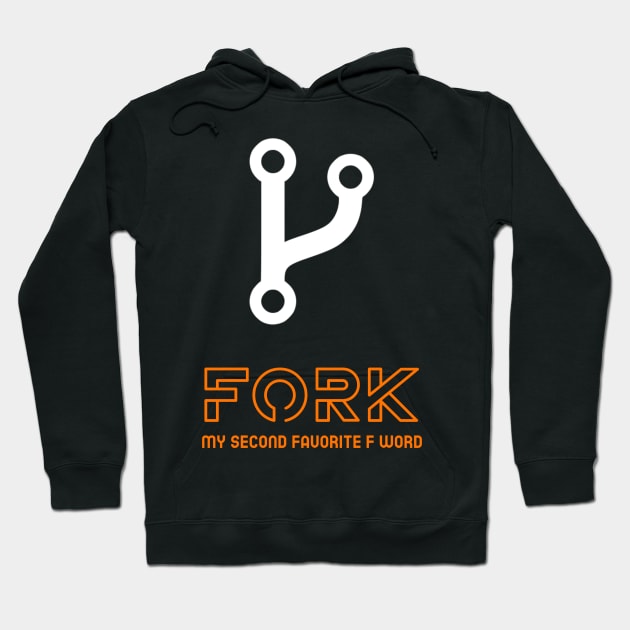 Fork - my second favorite F word Hoodie by devteez